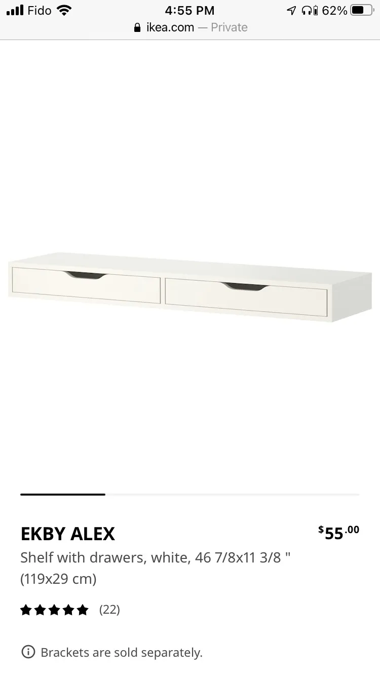 IKEA Floating Shelf photo 1