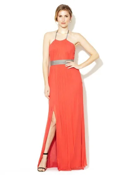 Never worn Vera Wang Silk Dress Size 4 photo 1