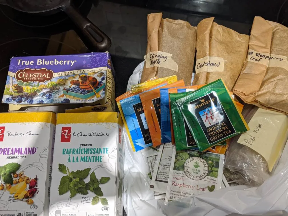 A Bunch Of Tea I'm Totally Never Going To Drink photo 1