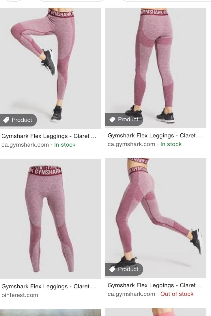 BNWT Gymshark Flex Leggings photo 1