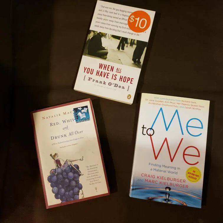 🍎  Books! - note:  me to we traded photo 1