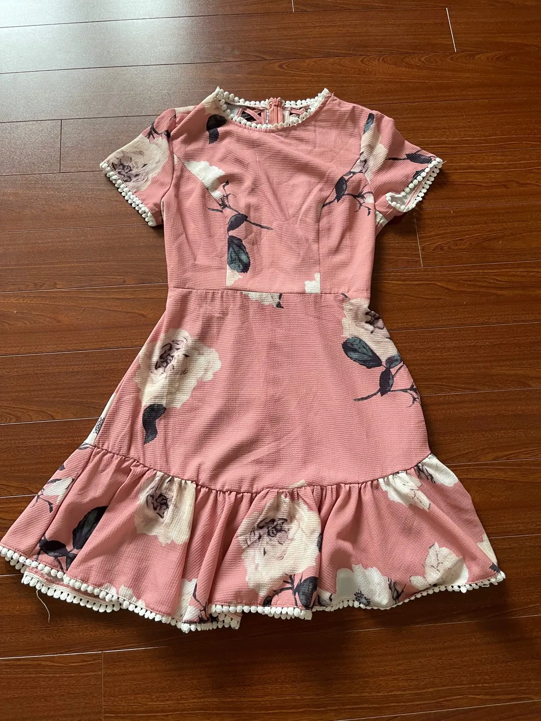 Cute Summer Dress With Back Design photo 1