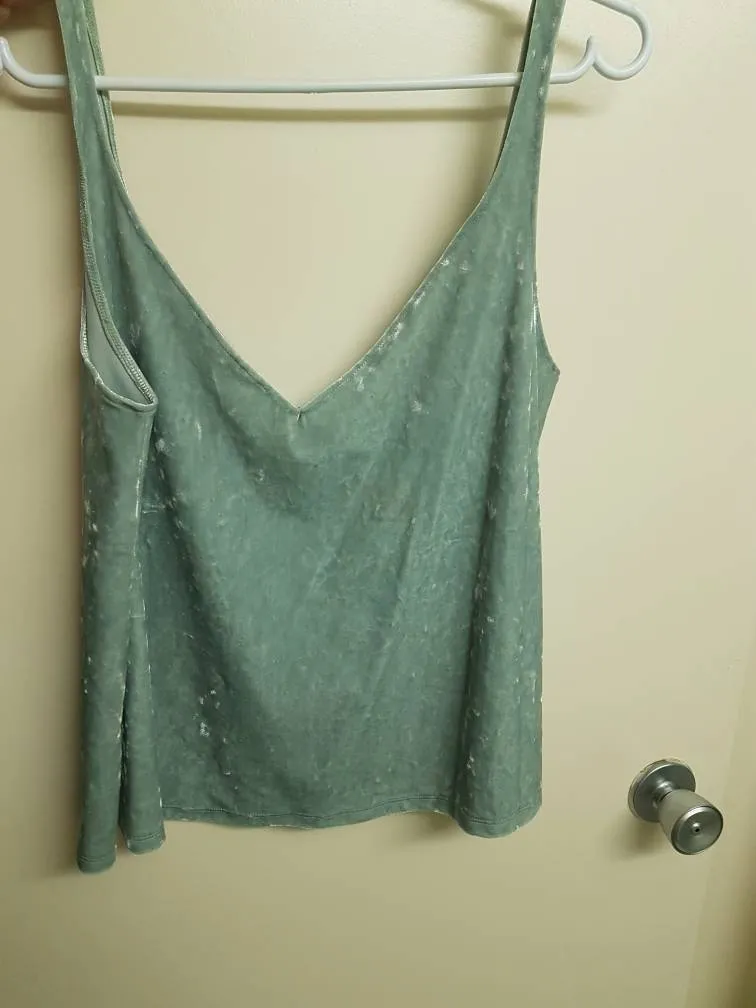 H&M Velvet Tank Top photo 1
