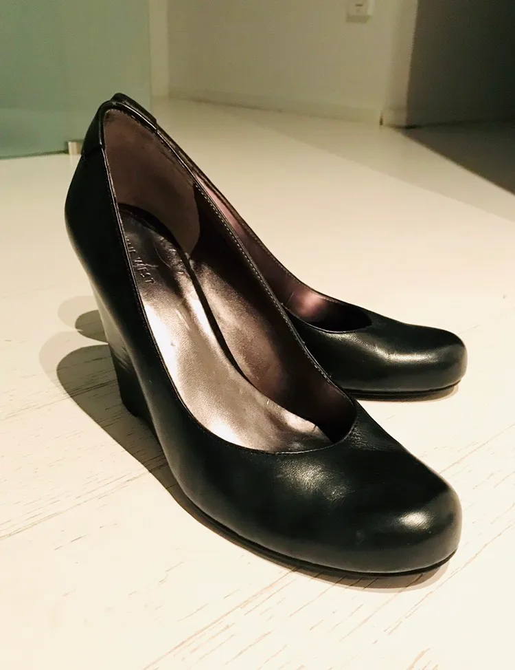 👠 Nine West Wedge Pumps Size 10 photo 1