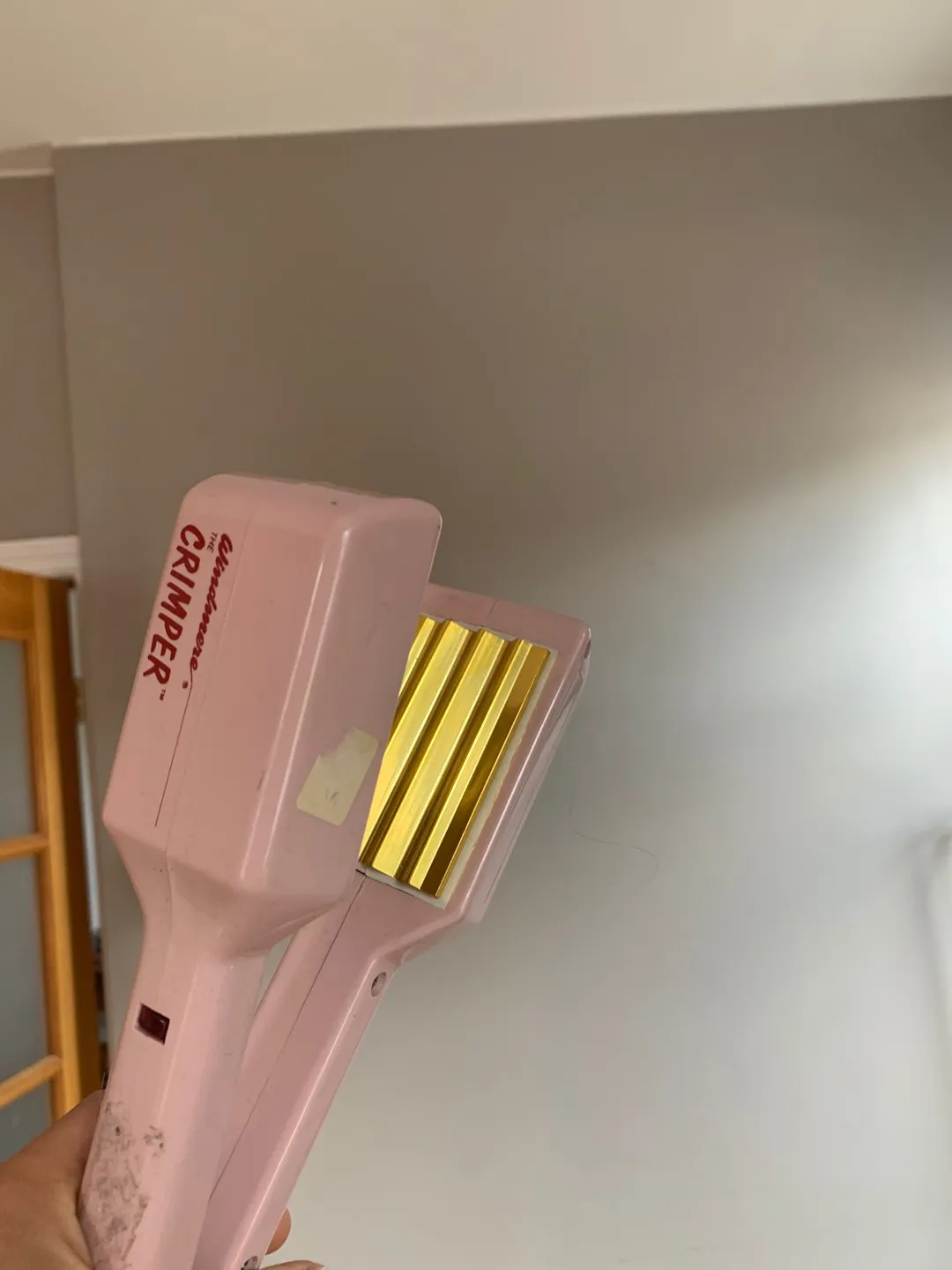 vintage hair crimper photo 1