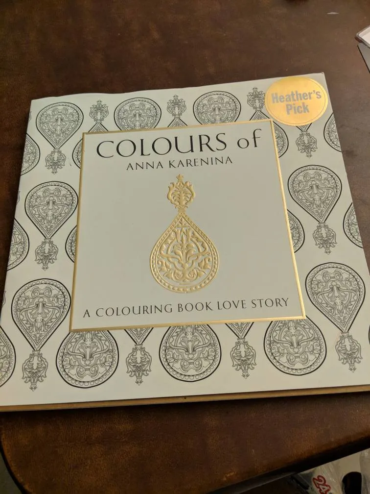 Brand New Anna Karenina Colouring Book photo 1