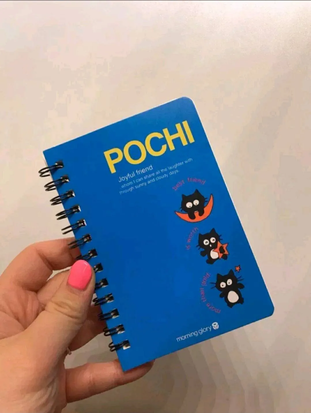 🎁 Morning Glory Mini Notebook photo 1