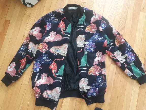 Zara cat jacket photo 1