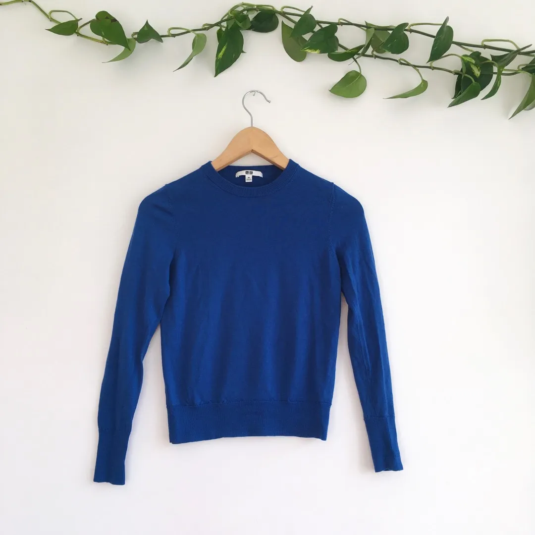 🫐 Uniqlo Wool Pullover photo 1