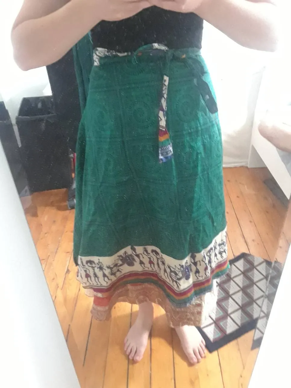 Double-sided Wrap Skirt / Jupe Porte-feuille photo 1