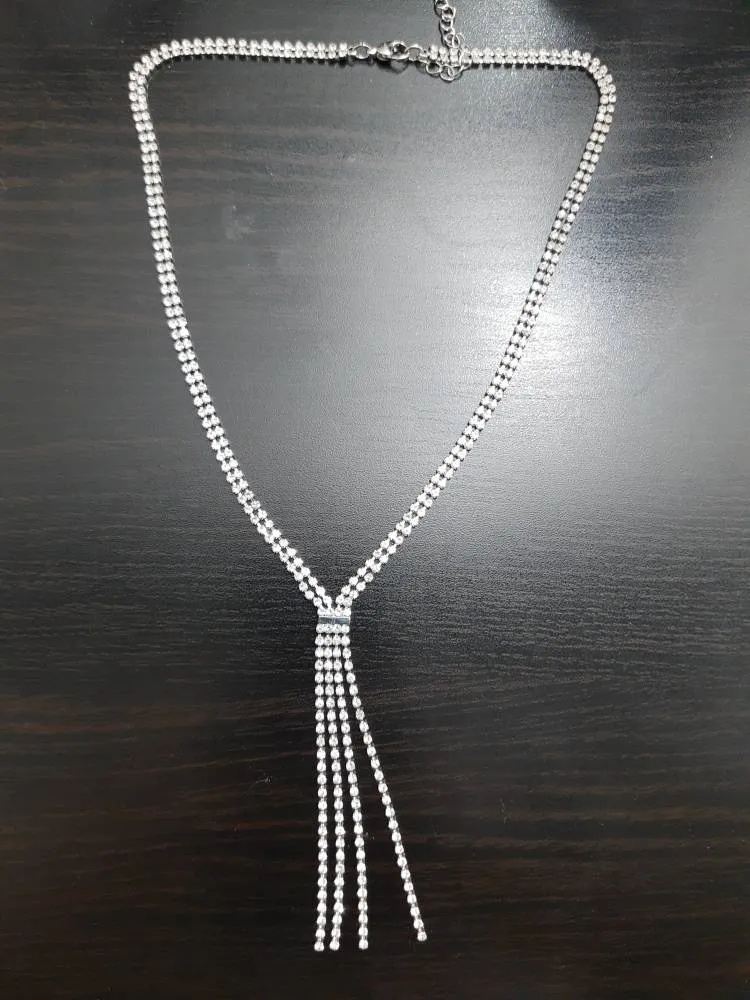 Rhinestone Necklace photo 1