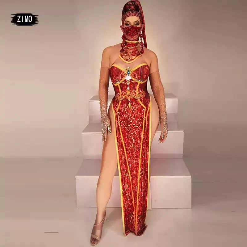 Rhinestone Dress photo 1