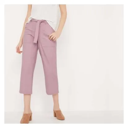 Lavender Belted Trousers photo 1
