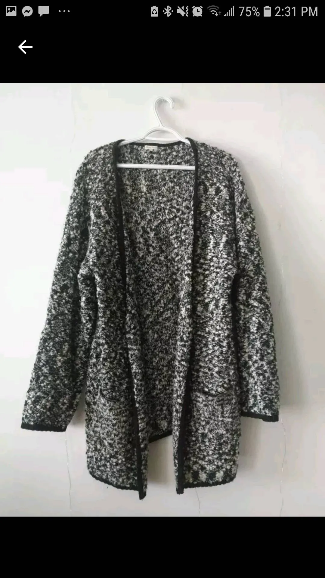 Longline Sweater size L/Xl photo 1