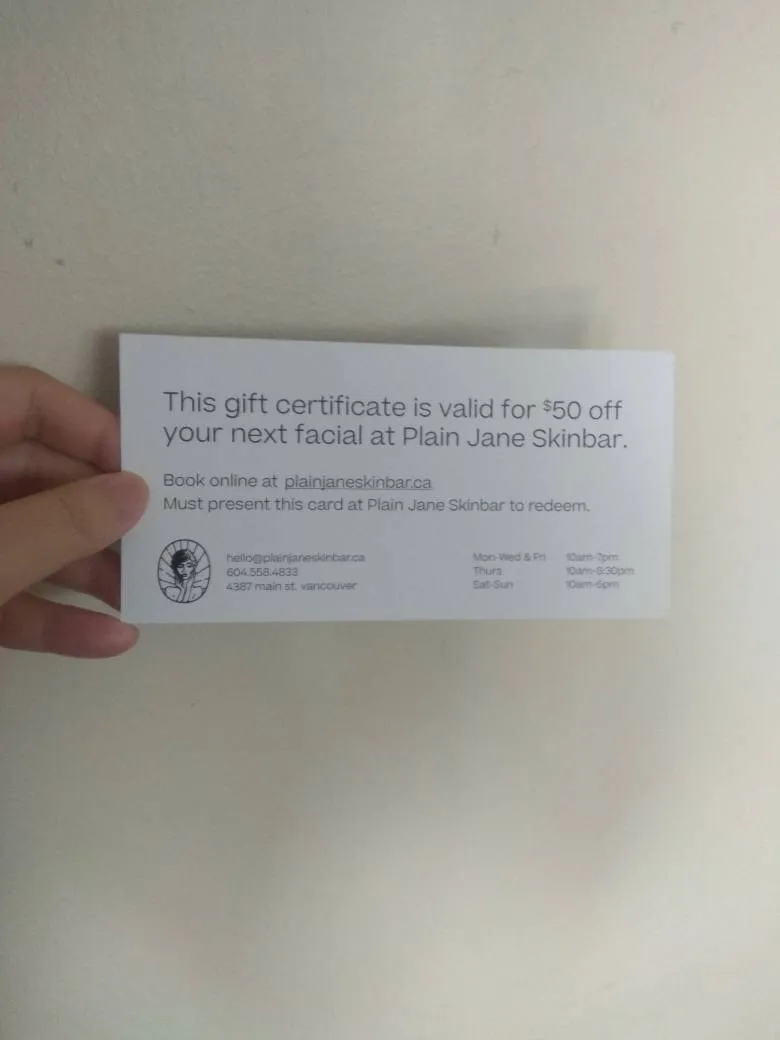 🆓 Facial Coupon photo 1