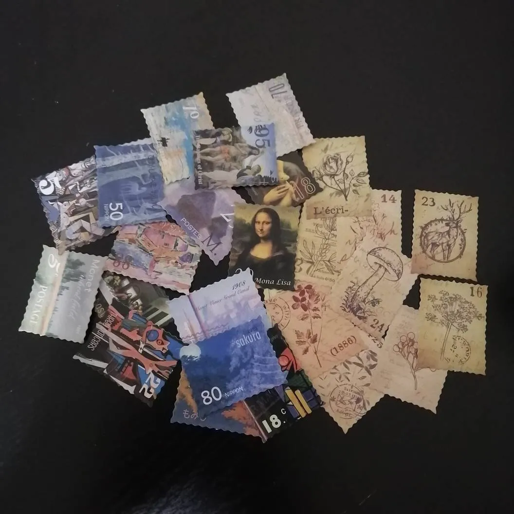 Faux Stamp Stickers photo 1
