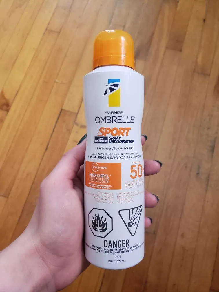 Unused spray sunscreen photo 1