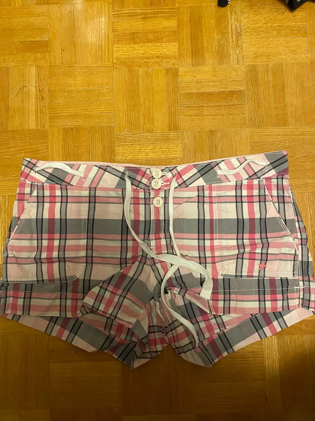Aerie Plaid Shorts photo 1