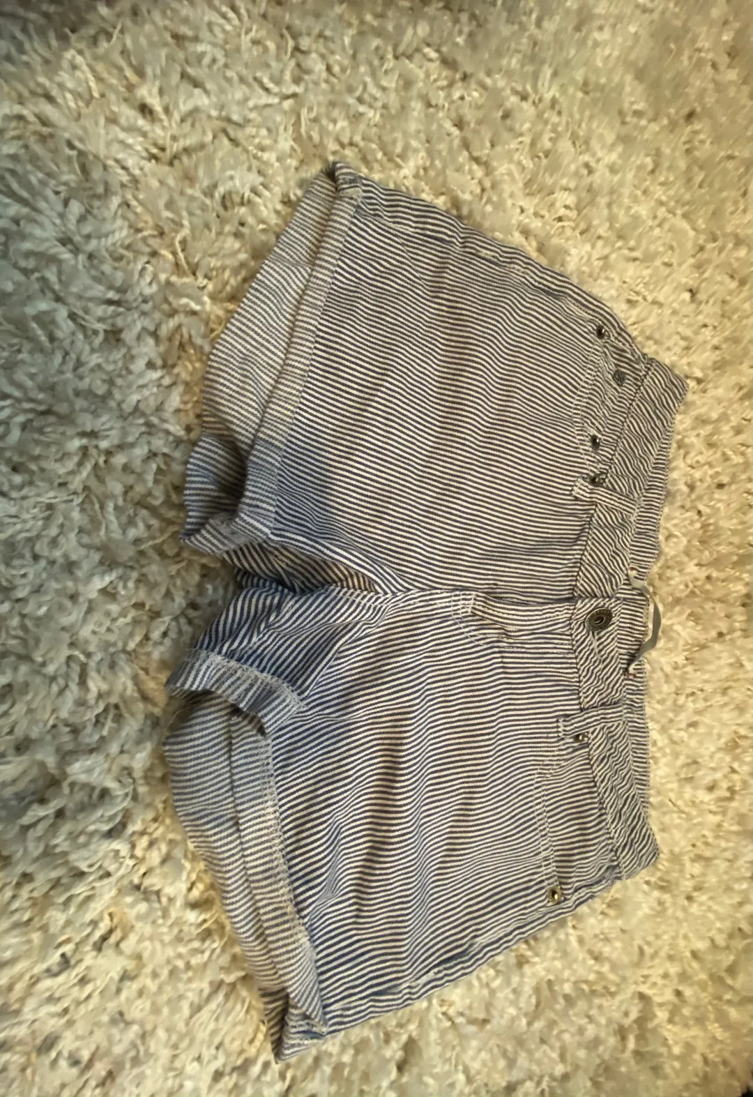 Blue Stripped Shorts photo 1