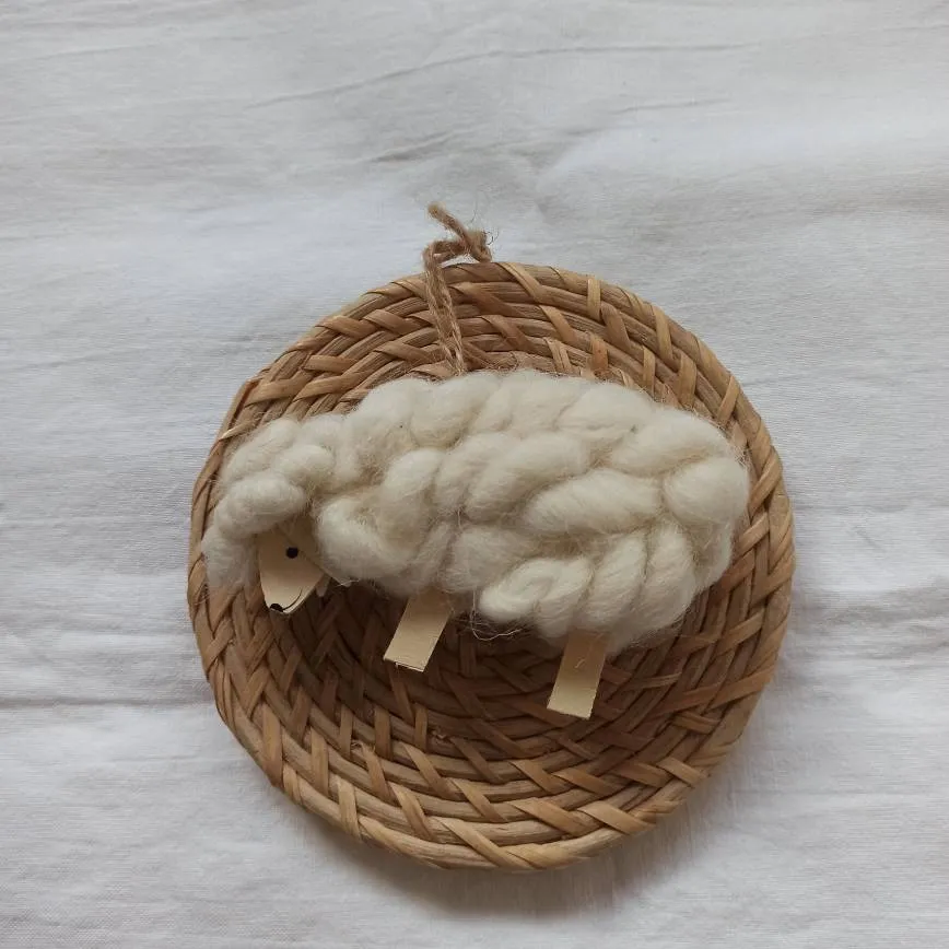 Oveja lana decoración photo 1