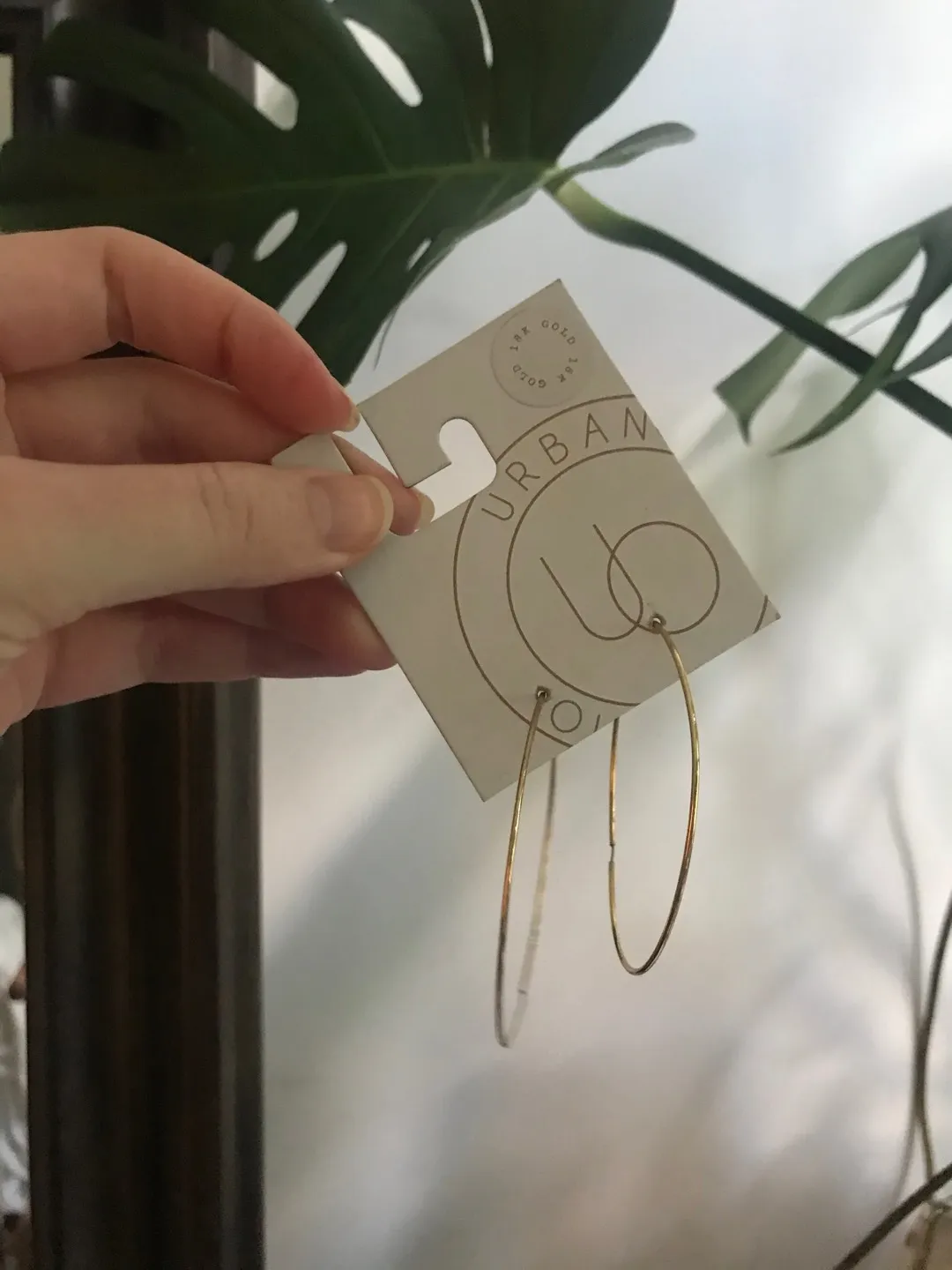 Urban Outfitters Gold Hoop Earrings photo 1