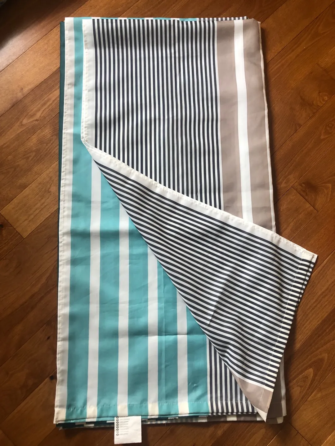 Colourful Striped Shower Curtain photo 1