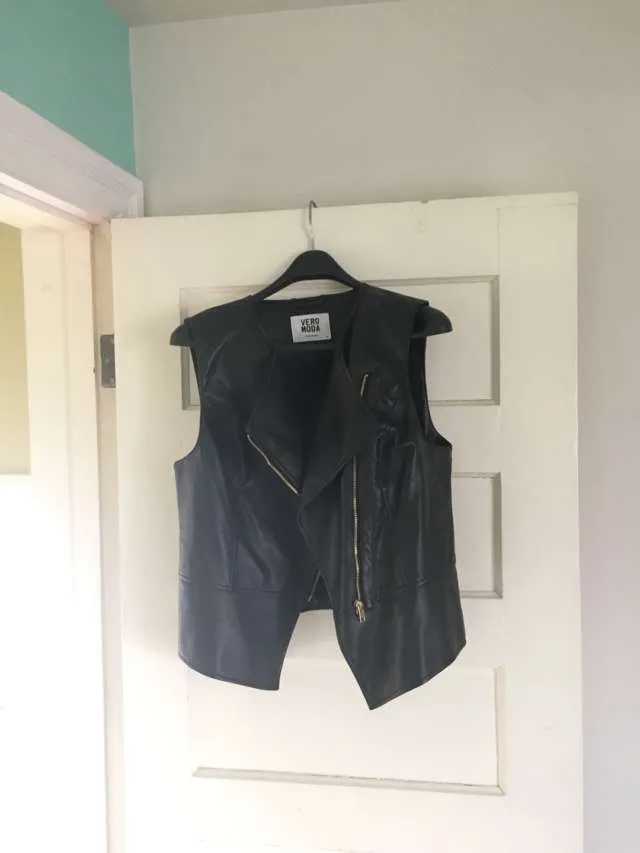 Vegan Leather Vest photo 1