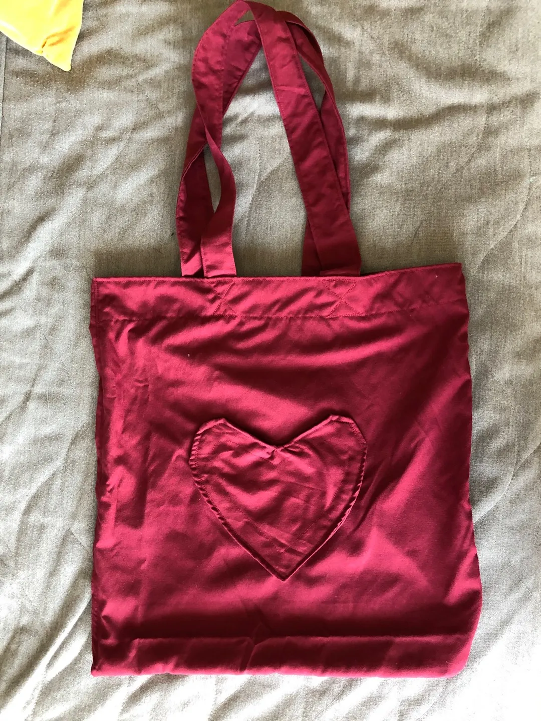 Handmade Red Tote Bag photo 1