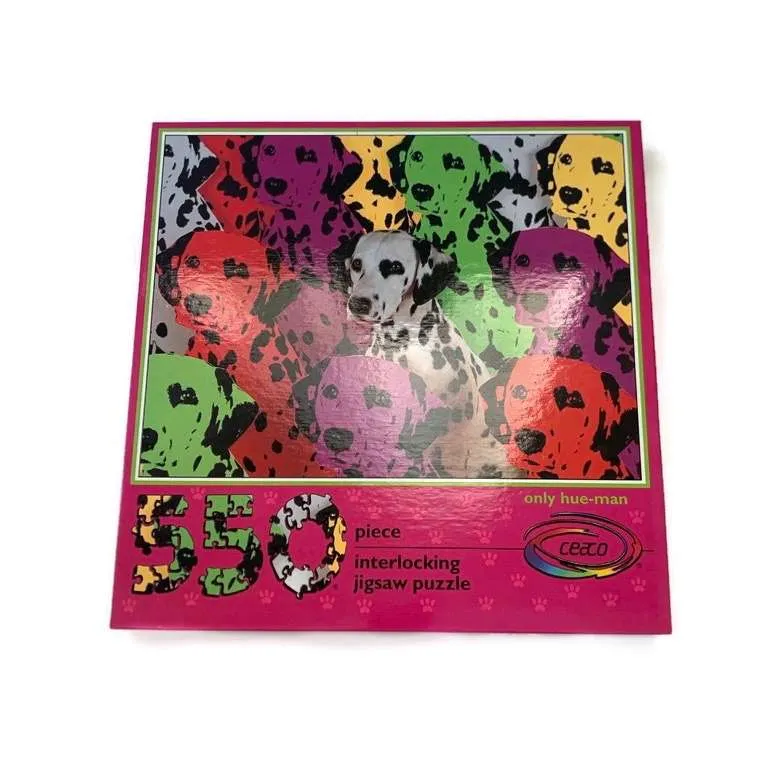NIB Adult/Family Dalmatians Art Pop 550 Pieces Jigsaw Puzzle ... photo 1