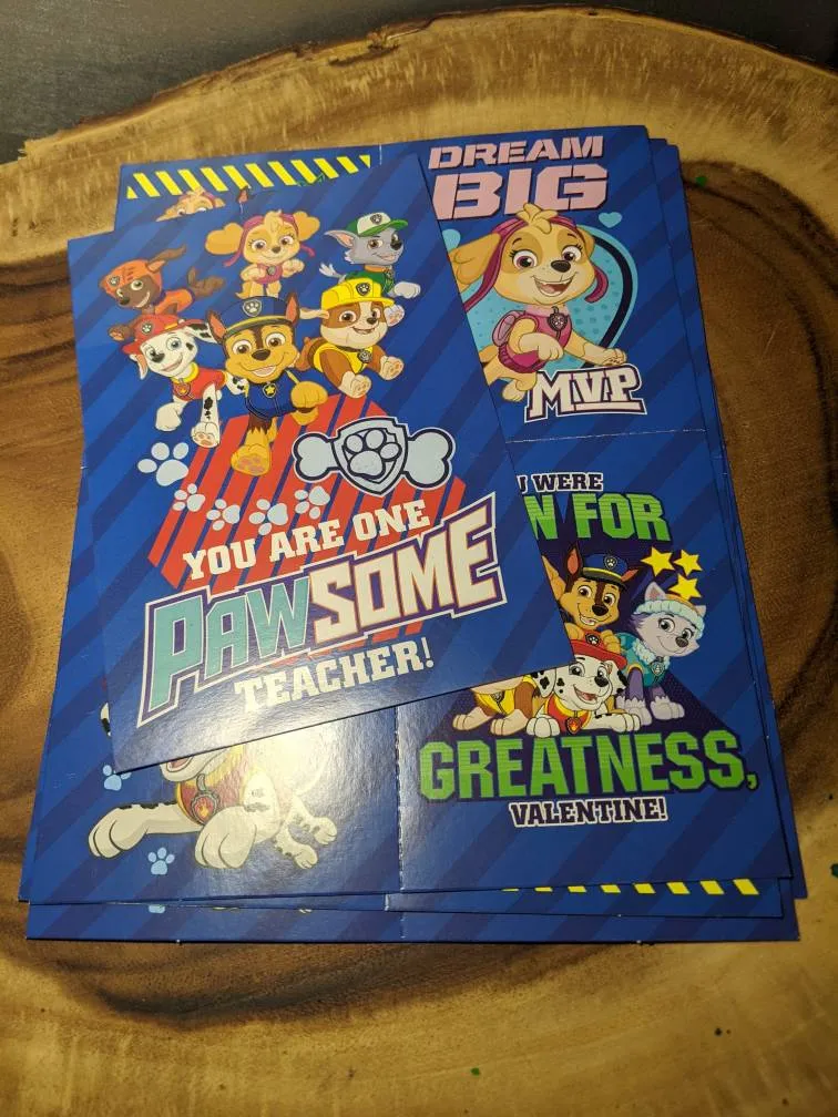 FREE Paw Patrol Valentines Day cards photo 1