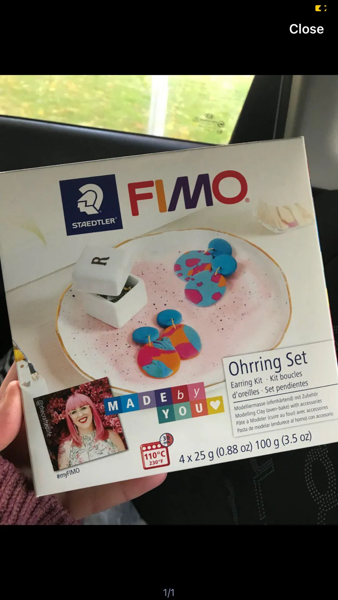 Fimo Clay Earring Kit photo 1