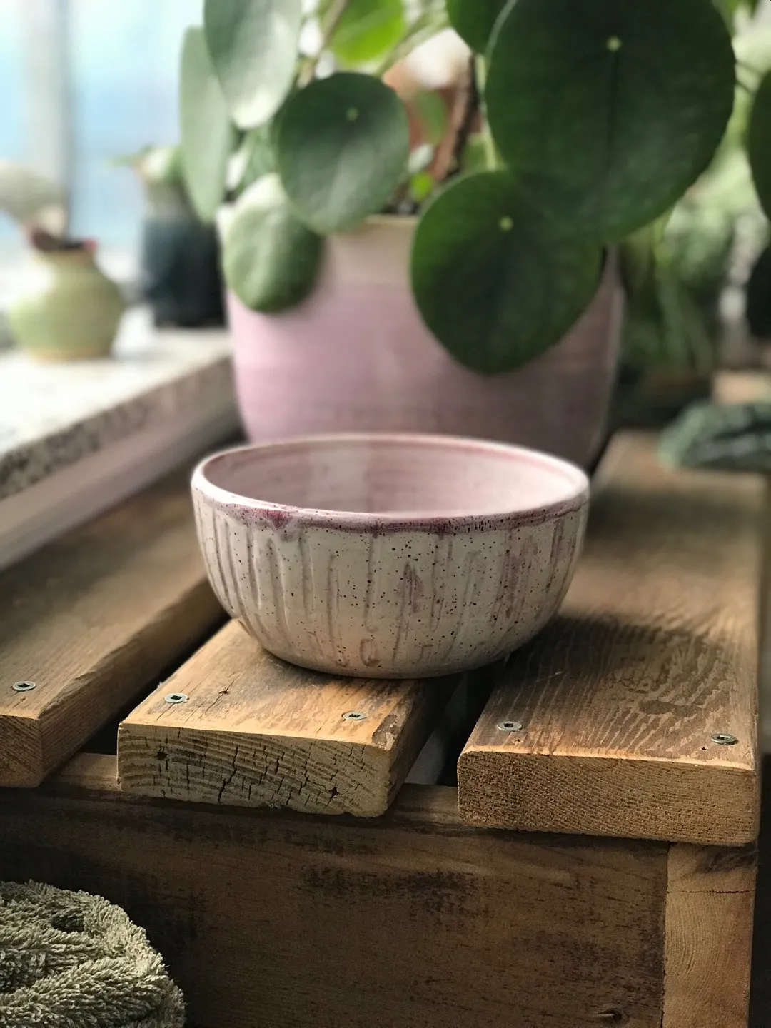 Pink Freckled Bowl photo 1