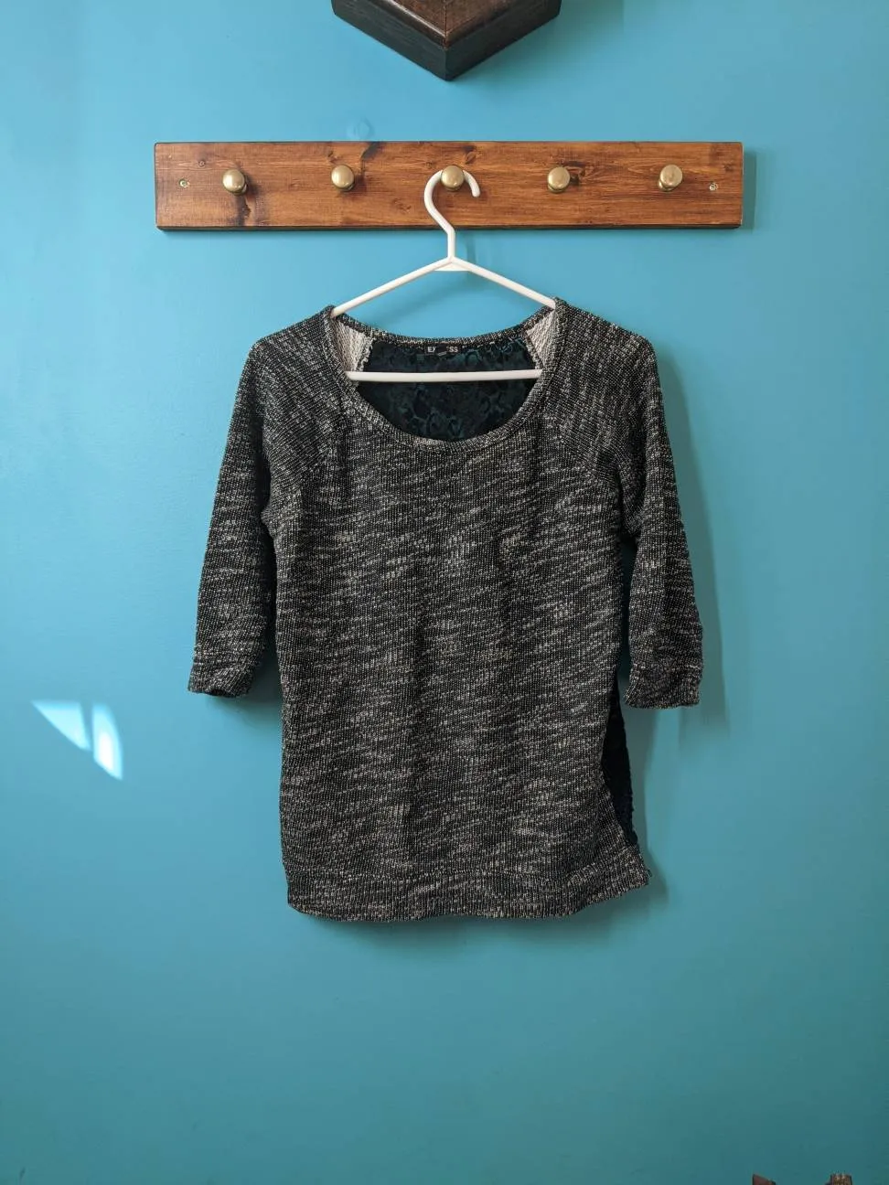 Sweater With Lace Detail photo 1