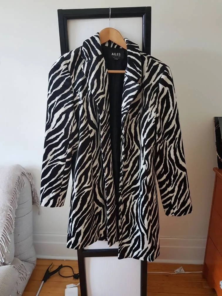 Womens Zebra Jacket photo 1