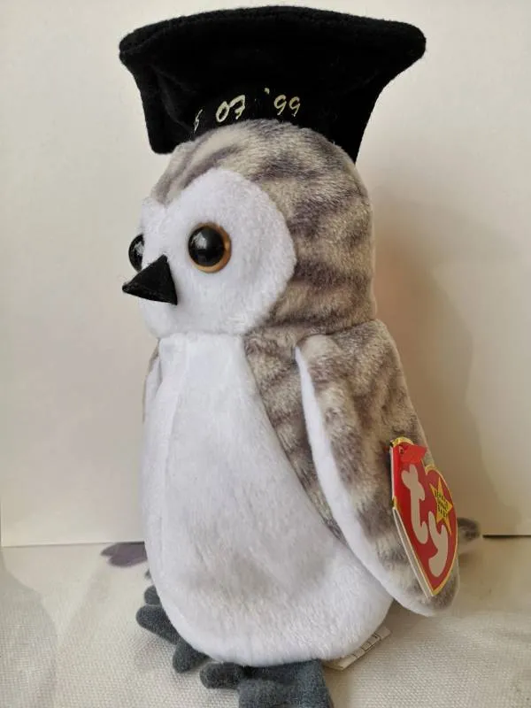 Vintage Ty Wise Owl Beanie Babies photo 1