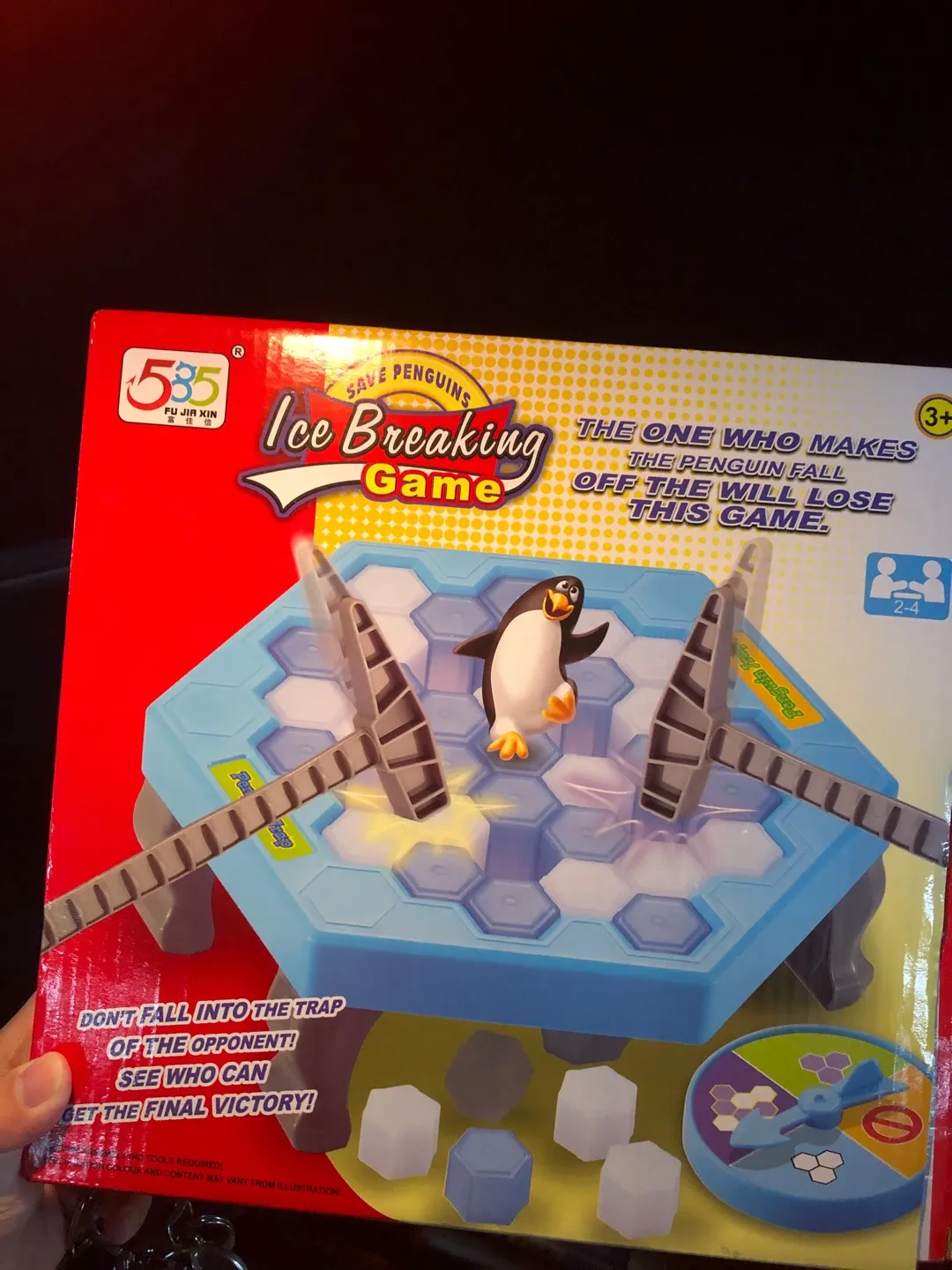 Save Penguin On ice Board Game, Brand New In Box Never Played photo 1