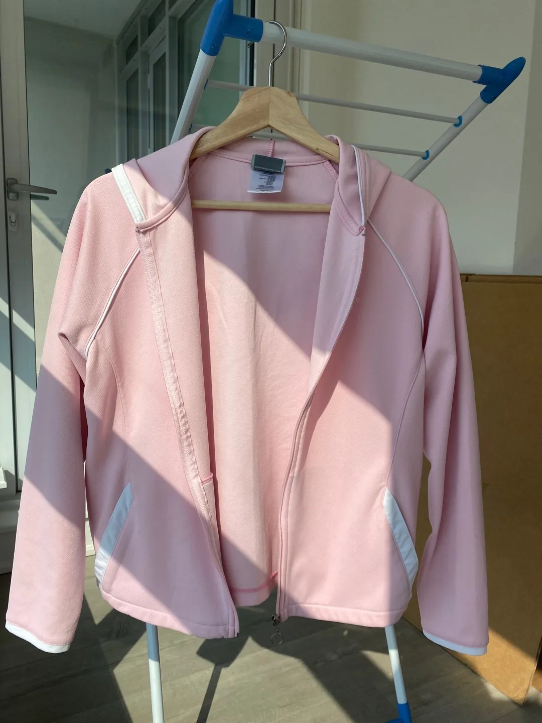Baby Pink New Balance Zip up photo 1