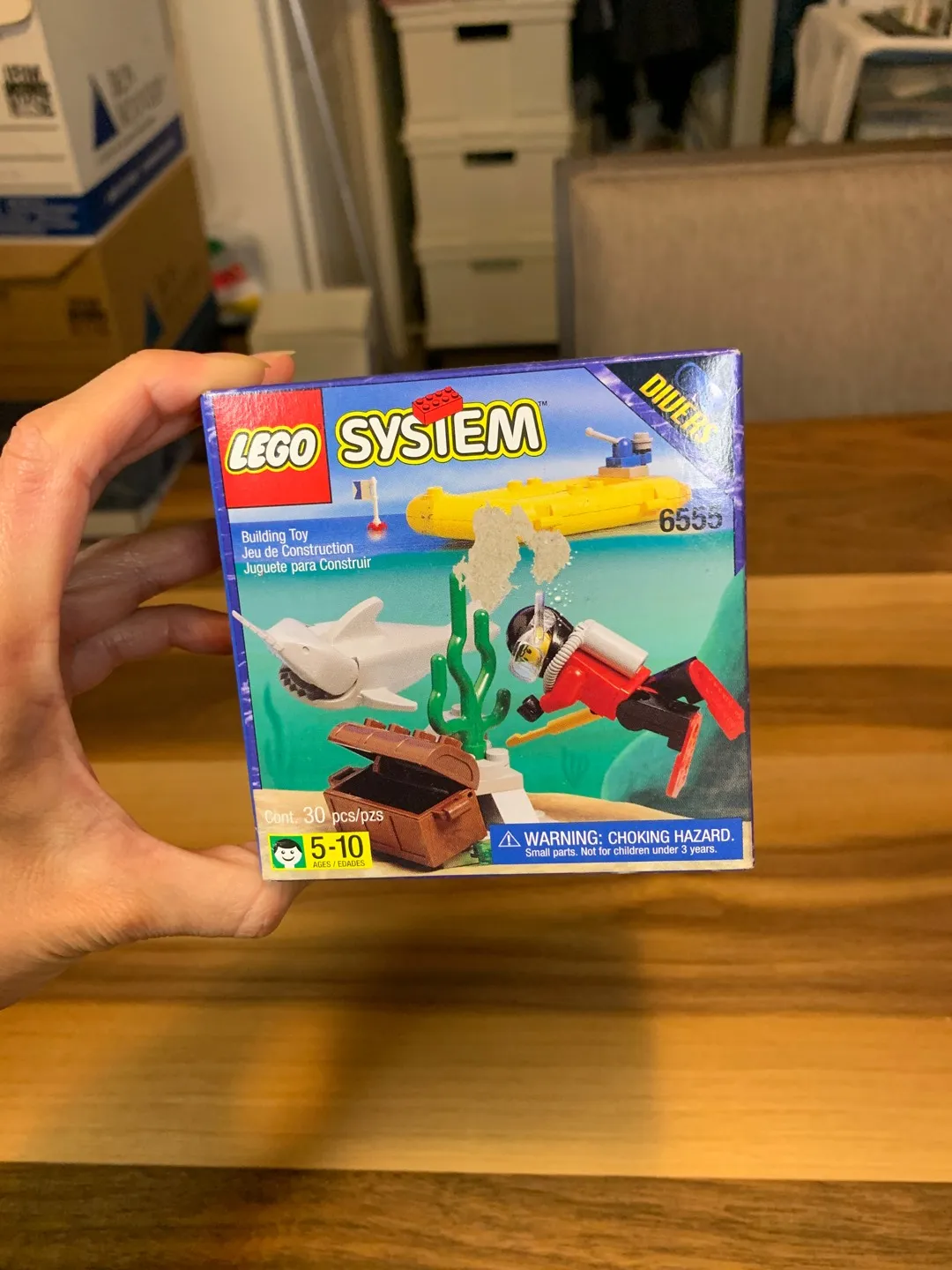 BNIB Lego System Divers #6555 photo 1