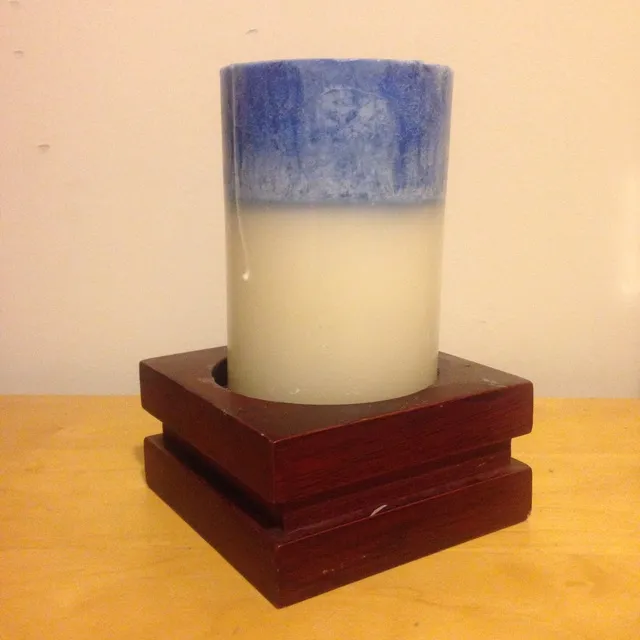 Wooden Candle Stand photo 1