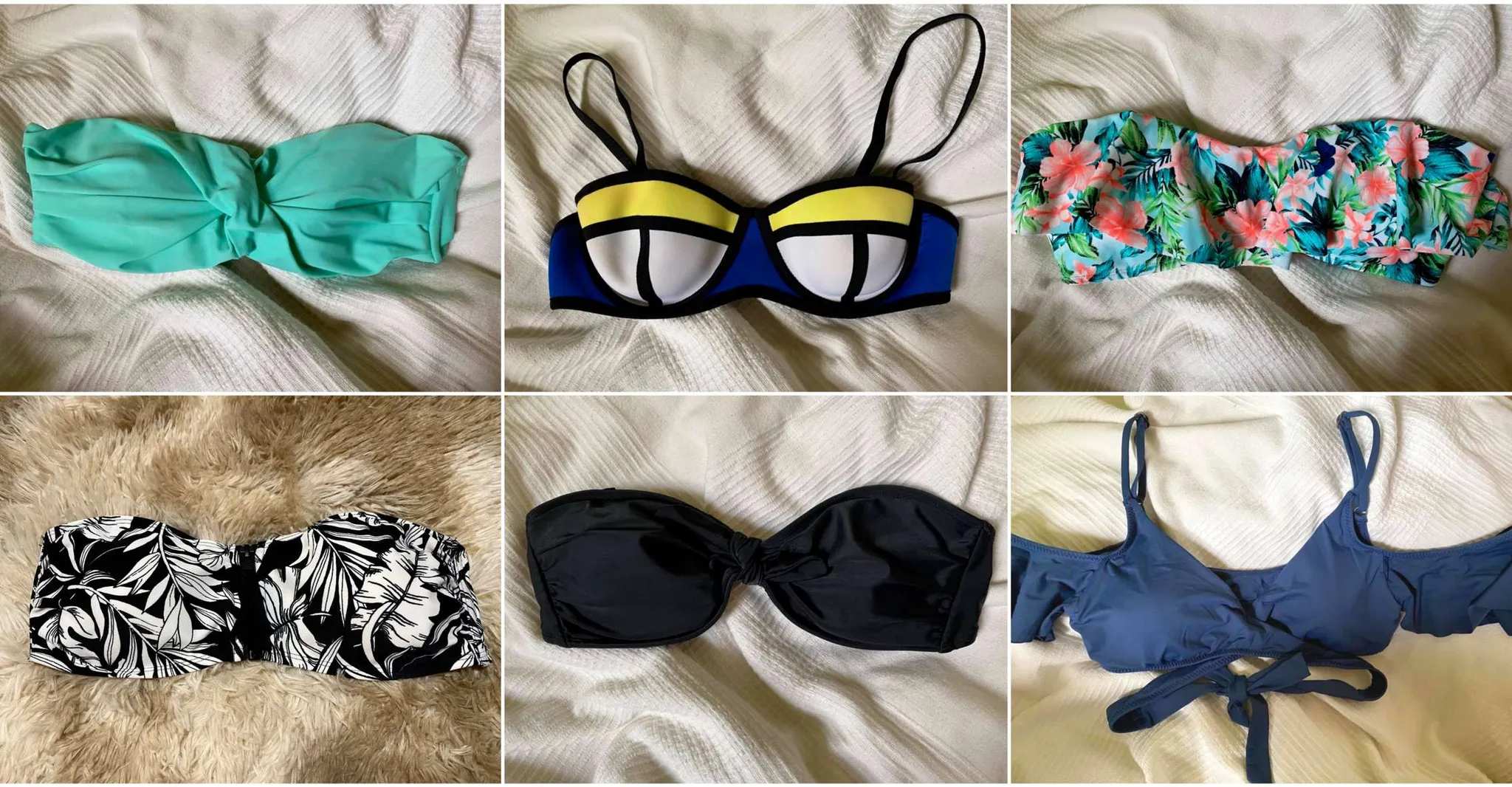 CUTE BIKINI TOPS!! 👙 (size M or L) photo 1