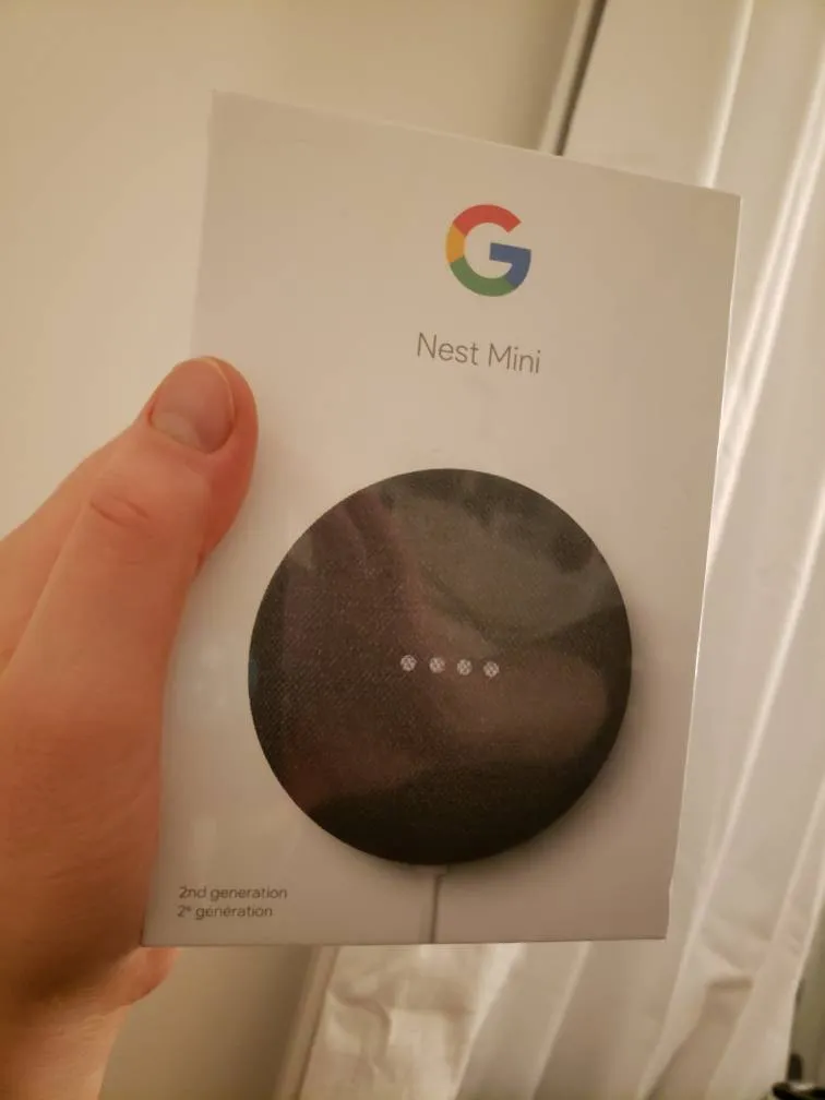 BNIB Google Nest Mini photo 1