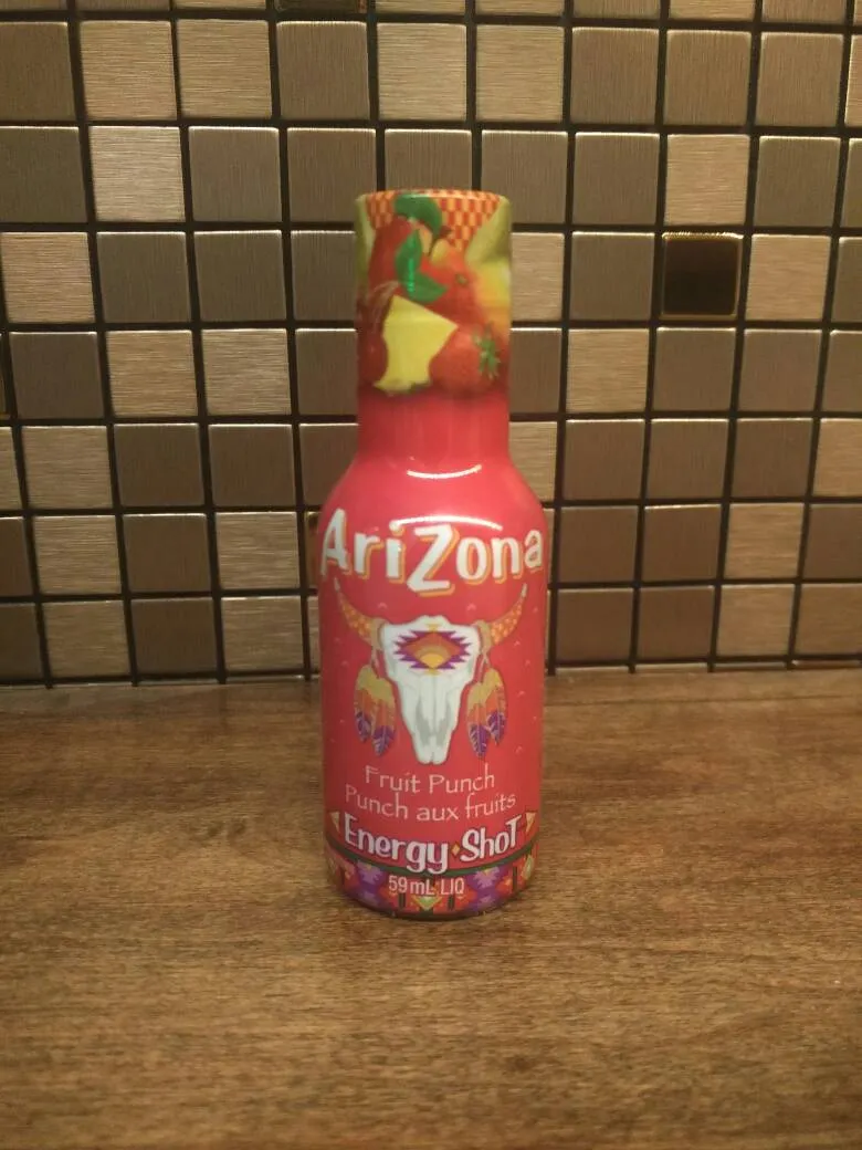 🆓 Arizona Fruit Punch Energy Shot (Past Best Before Date) photo 1