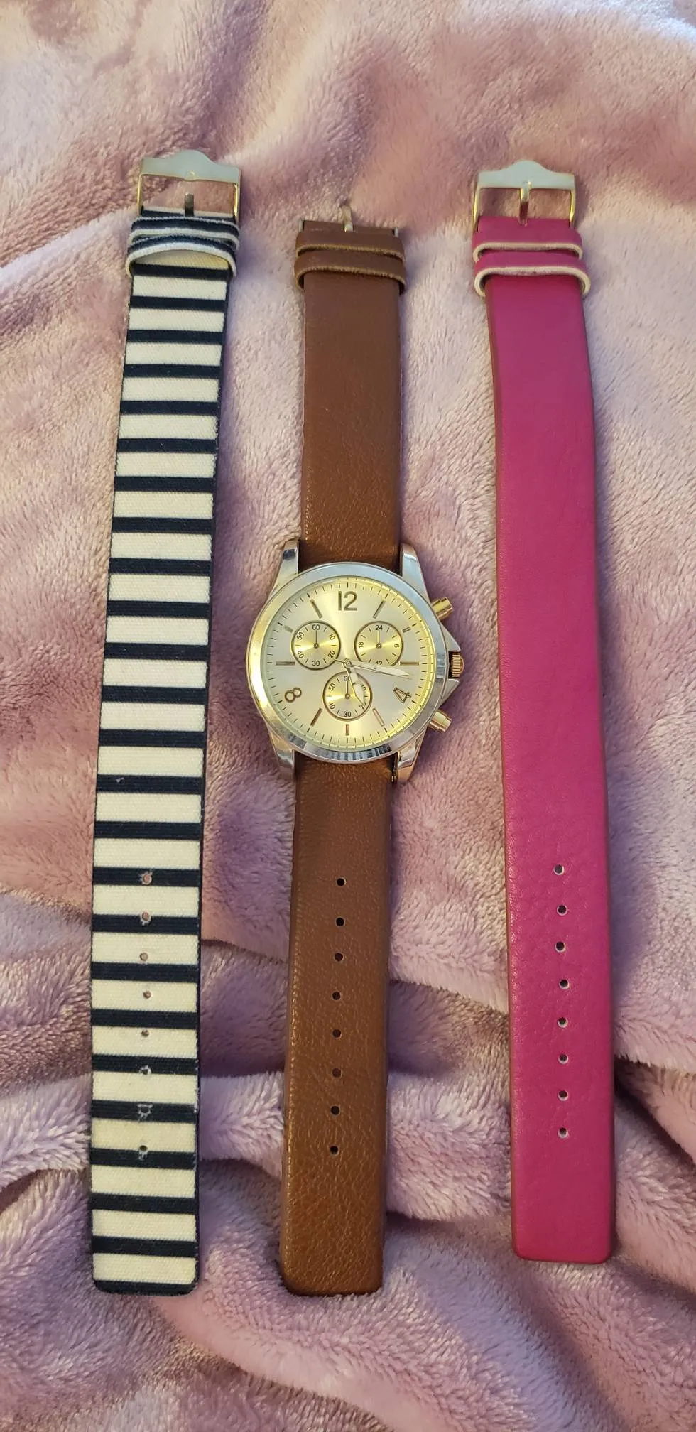 Aldo Watch Set (With 3 Interchangeable Bands) photo 1
