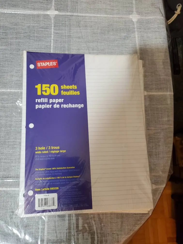 Lined Paper - Free photo 1