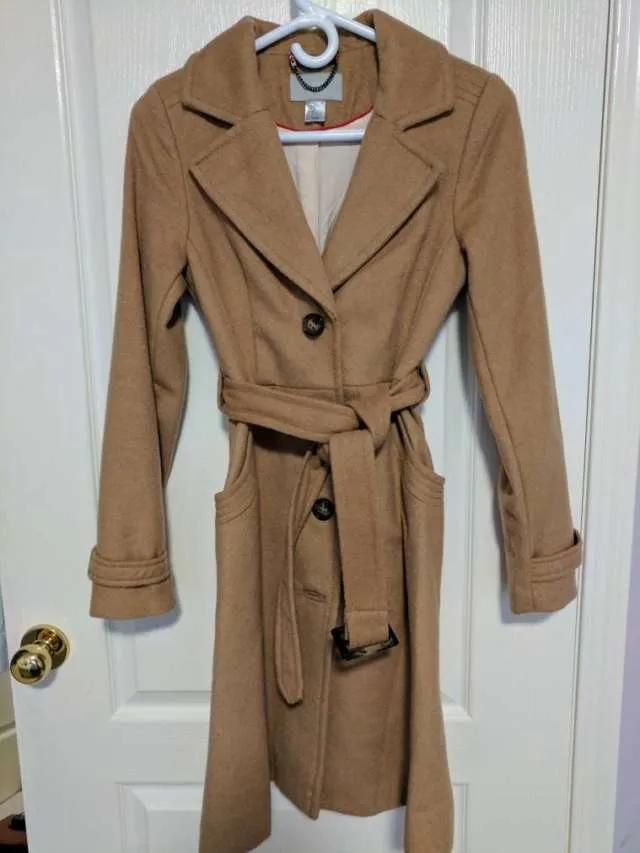 H&M Belted Coat photo 1