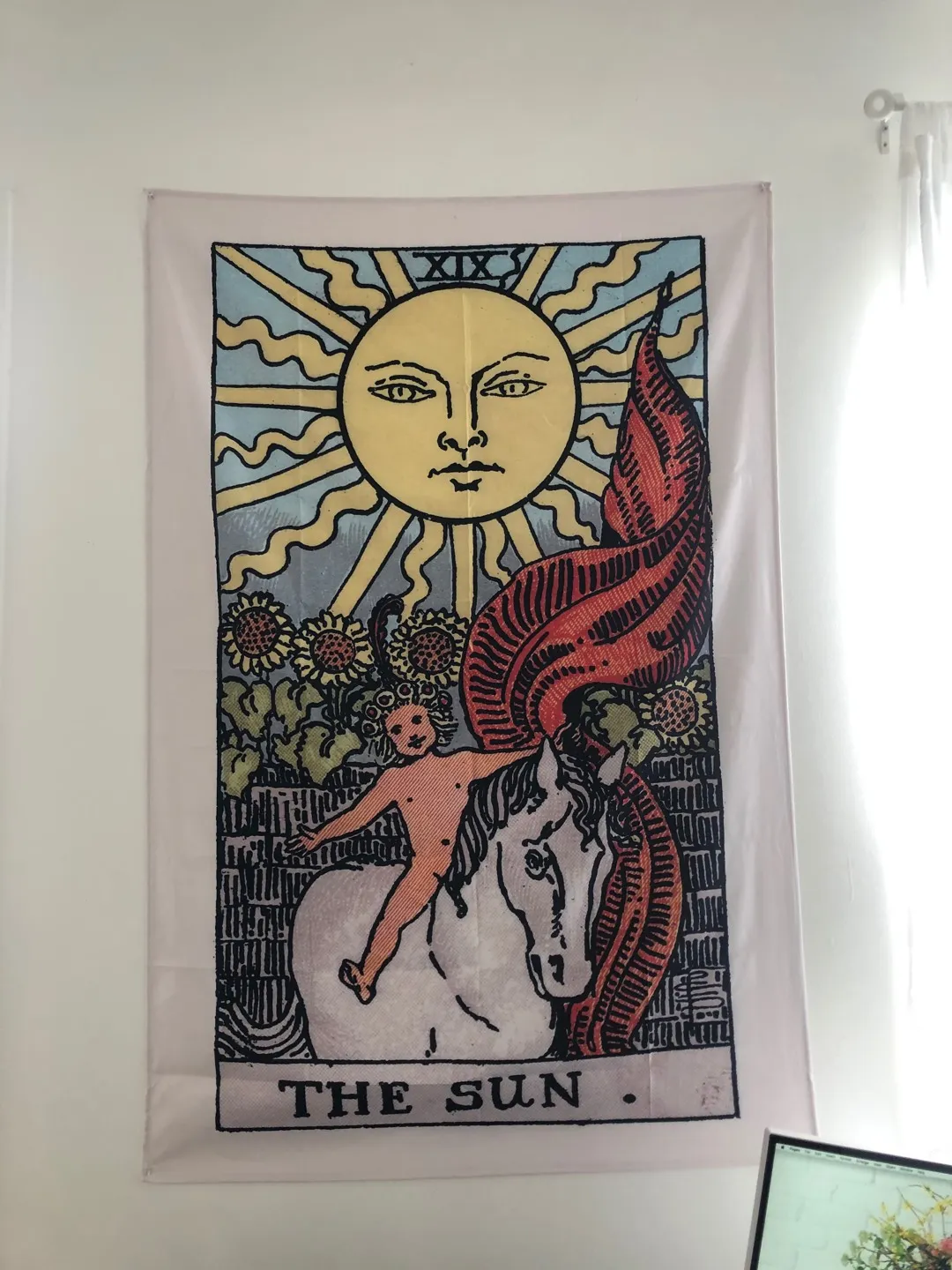 Sun Tarot tapestry (new, unopened) photo 1