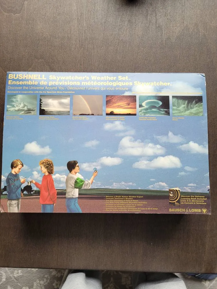 Vintage Bushnell Skywatcher Weather Kit photo 1
