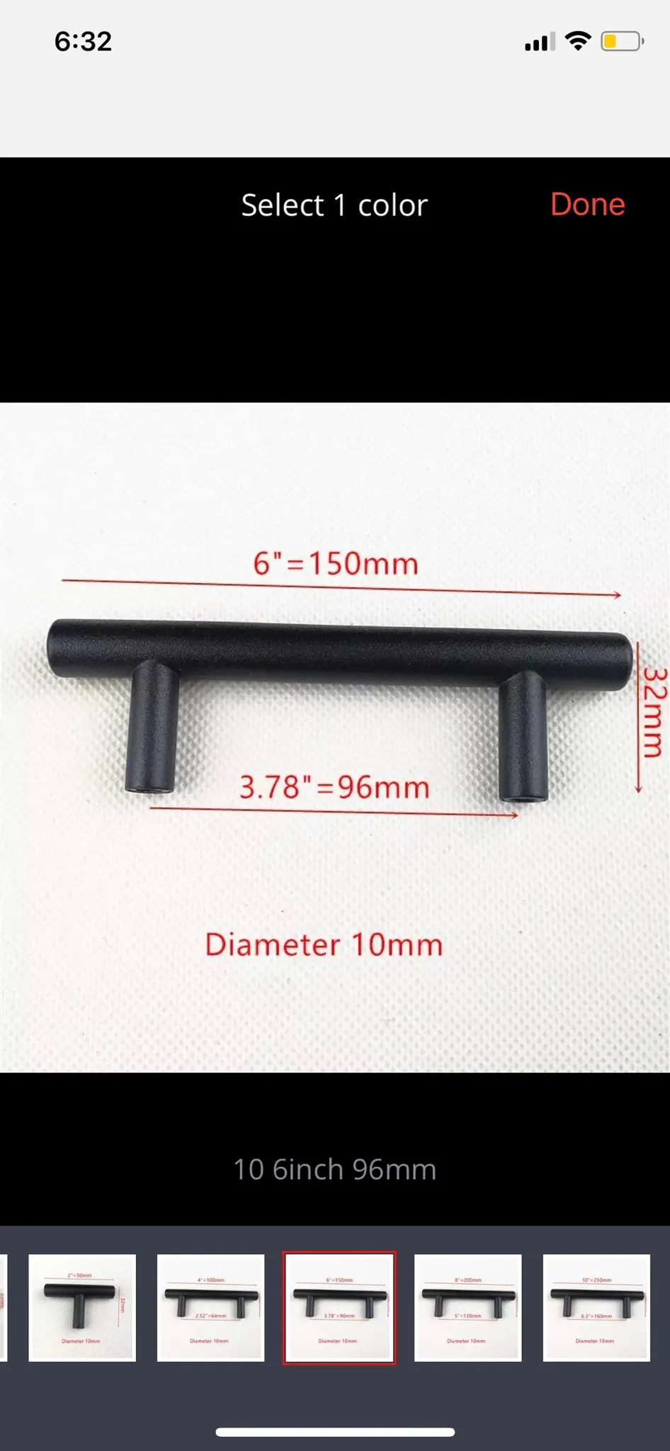 Matte Black Drawer/cabinet Handles photo 1