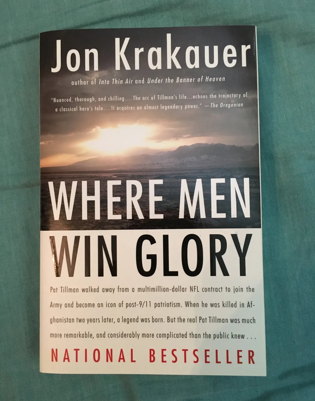 Where Men Win Glory By Jon Krakauer photo 1