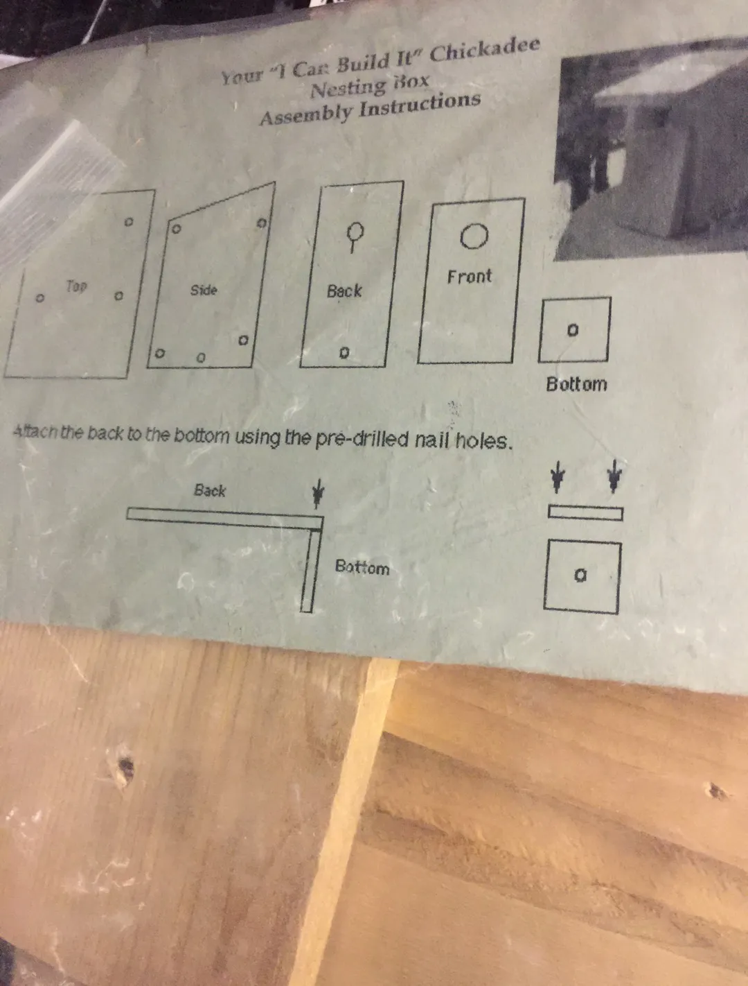 Birdhouse Kit In Package photo 1